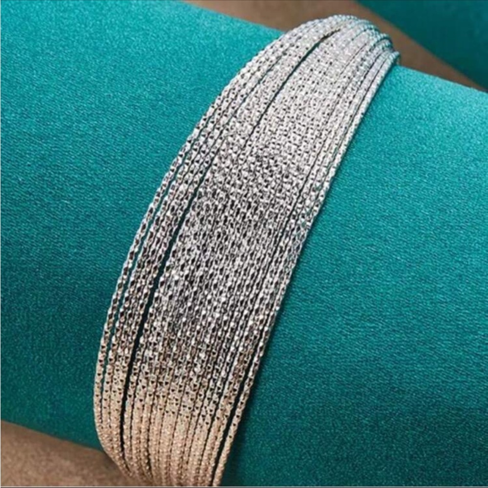 NEW LUXURY MULTILINE BRACELET IN S925 STERLING SILVER for a queen like you 👸🏻✨💎